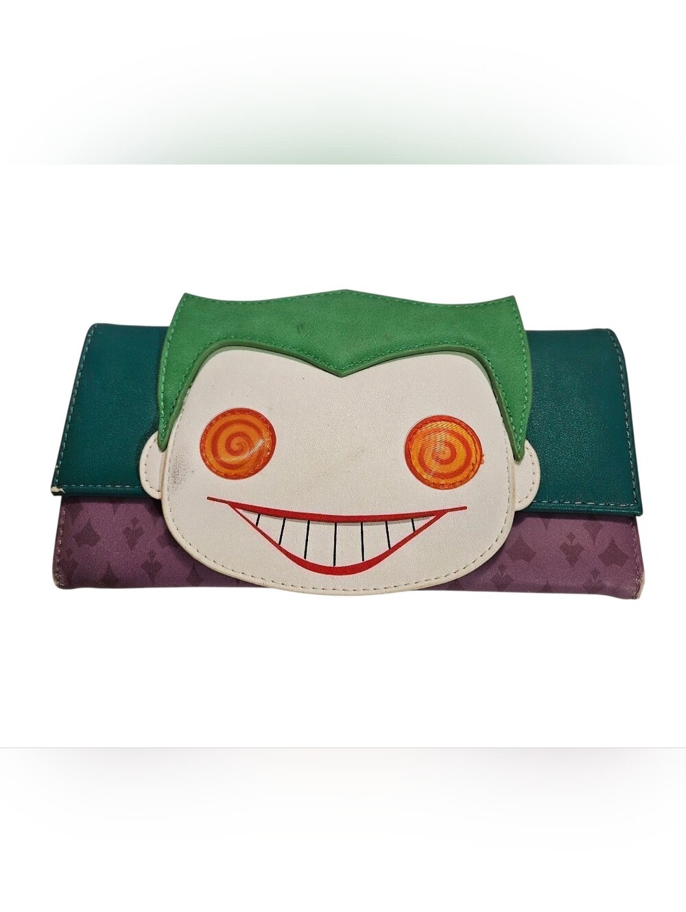 POP! By Loungefly DC Comics Harley Quinn & Joker Mini Backpack And Wallet Set - Picture 11 of 16